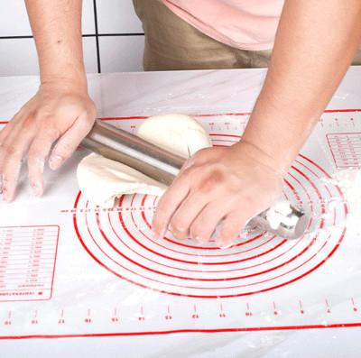 Quality Silicone Pastry Mat Non Stick Baking Mats with Measurements Dough Rolling Mat for sale