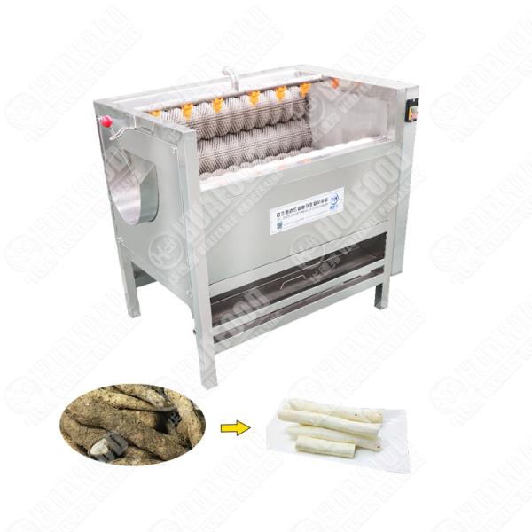 Quality High Accuracy Washing And Peeling Machine Cutting Carrot Polishing Machine for sale