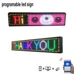 Wireless USB P5 Taxi message LED Window Display Signs Full Color RGB Programmabl