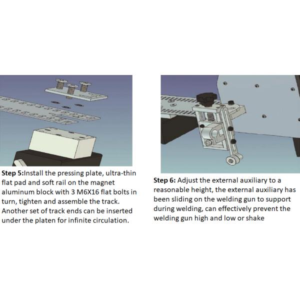 Tank Steel Plate Welding Machine for Carbon Steel Stainless Steel and Aluminum Welding