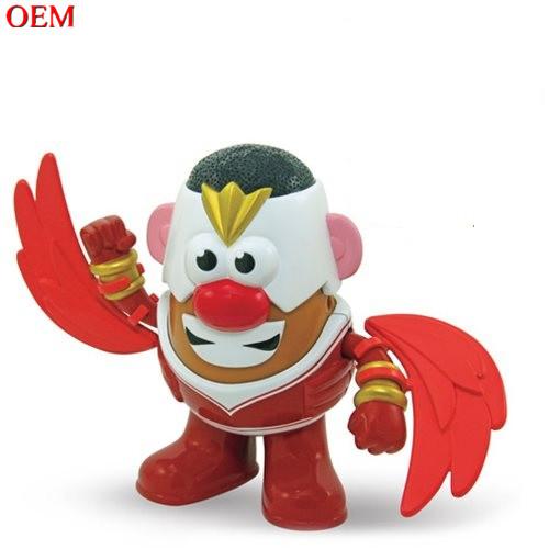 Quality Toy manufacture custom toy design OEM PVC Movie Character Potato Head 3D Toy custom action figure for sale