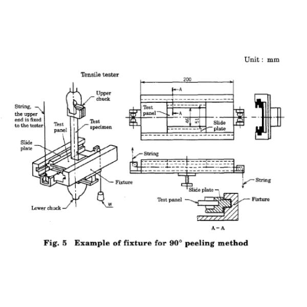 90° Peel Strength Tester With Servo Motor For Various Tapes Properties Testing