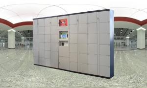 Intelligent Logistic Parcel Delivery Lockers With Simple Work Flow And Payment Device