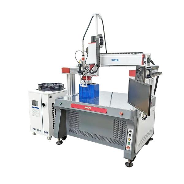 Quality Gantry Lithium Battery Laser Welding Machine  2000W  4 axis for sale