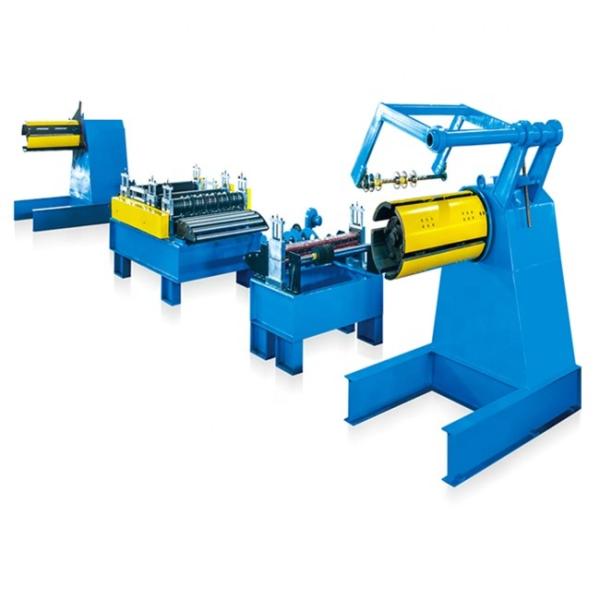 0.3-2x1250mm Cut To Length And Slitting Line Metal Plate Machine Fully Automatic