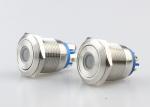 Dot Type LED Light Push Button Switch Flat Head Good Physical Attack Resistance