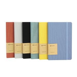China 13x21cm Dotted Paper Journal , BSCI 8.5mm Lined Custom Hardcover Notebook on sale