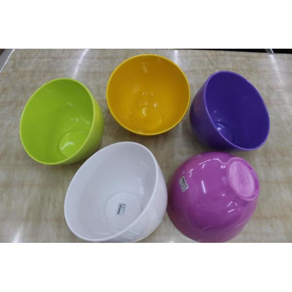 Melamine Colorful Porcelain Dinnerware Sets , Unbreakable Egg - shaped Fruit Bowl
