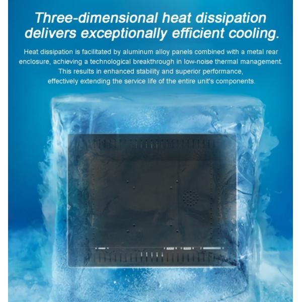 15 Inch Android Industrial Touchscreen Monitor Panel Fanless Pc Industrial Computer Android or Win 10 Monitor