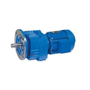 Buy cheap Flange Mounted Helical Inline Geared Motor R Series Gearmotor High Torque Variator product