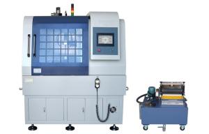 Buy cheap Automatic Large Capacity Metallographic Sample Cutting Machine Max Cut Section 300x150 mm product