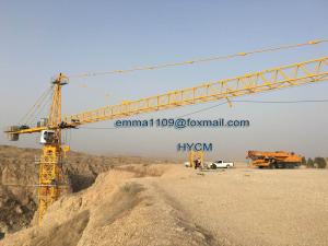 TC6518 Kind of Tower Cranes Remote Control Max. Load 10T Building Material