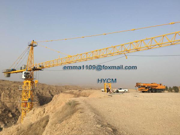 Quality TC6518 Kind of Tower Cranes Remote Control Max. Load 10T Building Material for sale