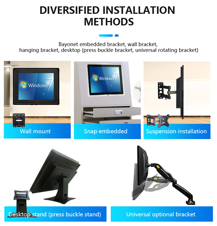 32 Inch Touch Screen Computer All In One Panel for Stocked Industrial Efficiency