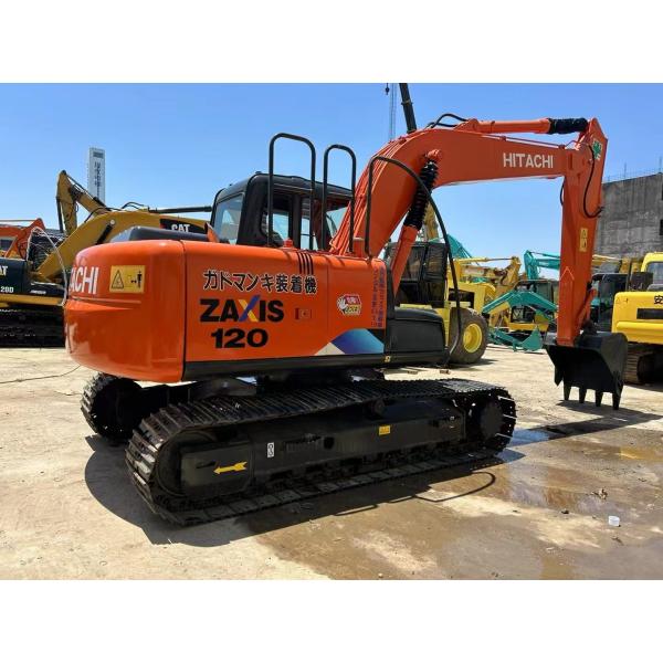 Used Japanese Zaxis 120 excavator for sale at a low price
