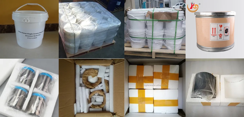 Zirconia Grinding Ball Mill Jar For Retsch lab planetary ball mill 5