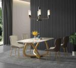 Bright Modern Rectangular Dining Tables Italian Simple Home Rectangle Breakfast