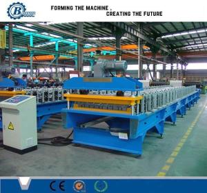 72mm Shaft Diameter Roof Panel Roll Forming Machine With 10 - 25m / min Speed