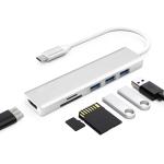 Integrated USB C Hub 10gbps HDMI USB A Card Reader Data Transfer Speed
