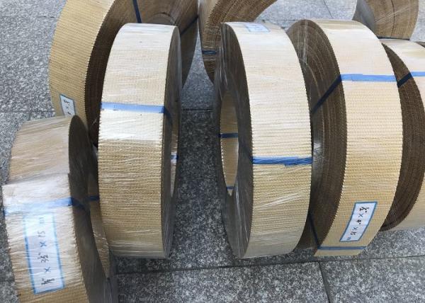 Quality High Tensile Strength Woven Brake Lining Roll , Windlass Brake Lining Material for sale