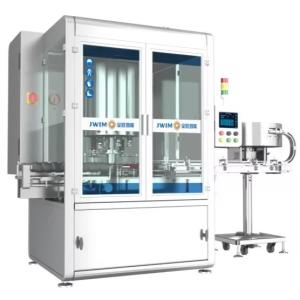 Buy cheap 8 Heads Automatic Capping Machine FX-8AS 4.0KW 100ml-1L High Speed Pick And Place product