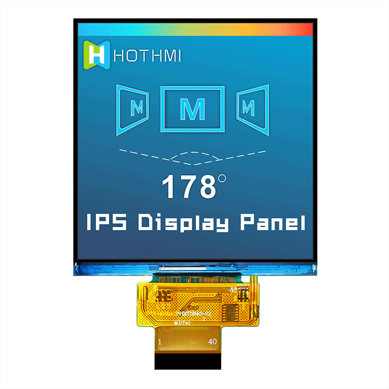4 Inch 480x480 Dots Square TFT LCD Display Sunlight Readable SPI RGB ST7701S