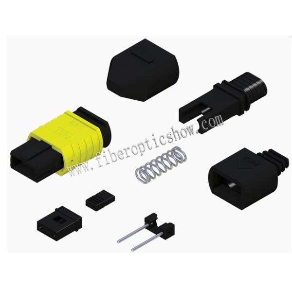 Simplex MPO / MTP Ribbon Fiber Optic Connector / Male And Female Connectors