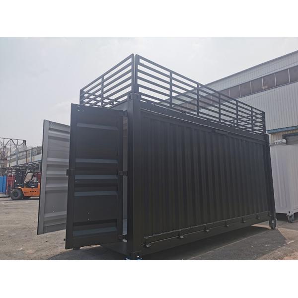 SPA-H Corten-A 20ft Electric Hydraulic Wing Flying Opening Dry Shipping Container Side Door with Side Open Design