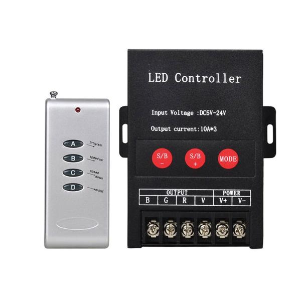 Quality 30A LED Strip Light Dimmer Controller For Color Change Speed Switch for sale