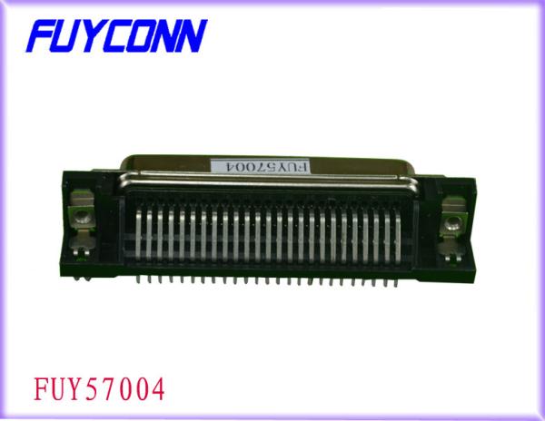 Quality Champ Receptacle IEEE 1284 Connector 36 Pin Right Angle Connectors 2.16mm pitch for sale