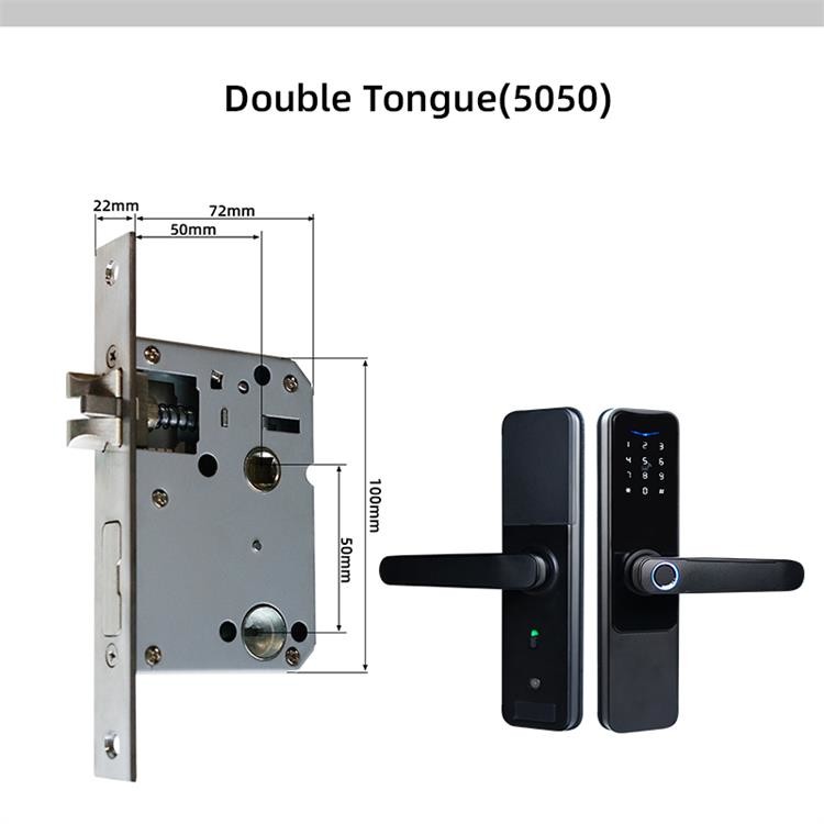 5VDC TTlock Smart Lock Biometric Keyless Smart Door Lock Wifi App Control