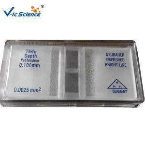 Buy cheap Ultra Clear Glass Cell Counting Chamber Neubauer Counting Chamber Without Bright Line product