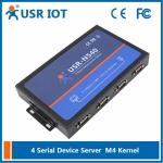 [USR-N540] 4 Serial Port Ethernet converter, Modbus gateway RS232 RS485 RS422 to