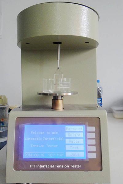 Quality Automatic Interfacial Tension Oil Analysis Equipment With Large LCD Display for sale