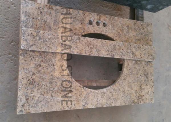 Quality G682 G603 Natural Granite Slab  Custom Size Polished For Kitchen Countertop bathroom vanity for sale