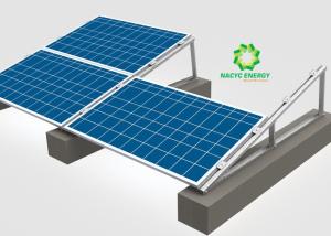 Buy cheap Multi Functional Flat Roof Solar Mounting System / Flat Roof Pv Mounting Systems product