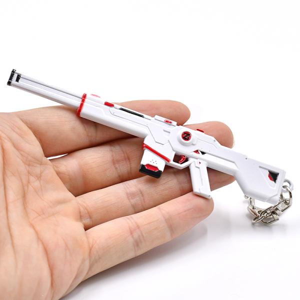 Valorant Shooter Spectrum Phantom Metal Gun Models Keychain Crafts Customization