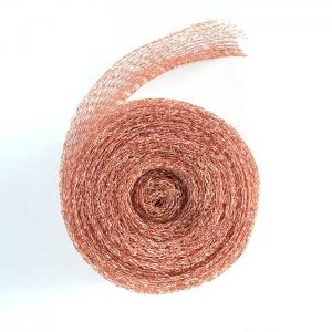 China Knitting Copper Wire Mesh For Liquid Filter Pest Control Strong Enough on sale