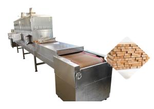 Buy cheap CE Certification Microwave Sterilizing Drying Tunnel Machine Output Power 120kw product