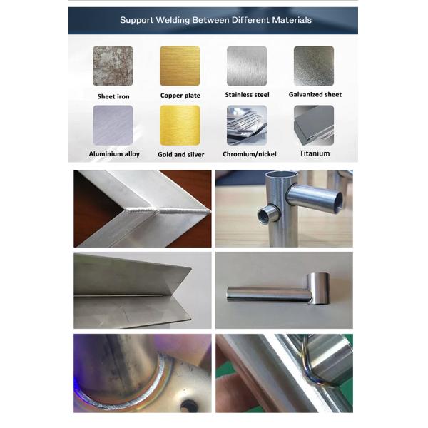 Laser power 1500W Portable 4-in-1 Handheld Water-cooled Fiber Laser Welding Machine for Metal Welding