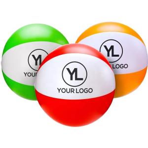 Buy cheap Recycled Custom Inflatable PVC Beach Ball Antiburst Odorless product