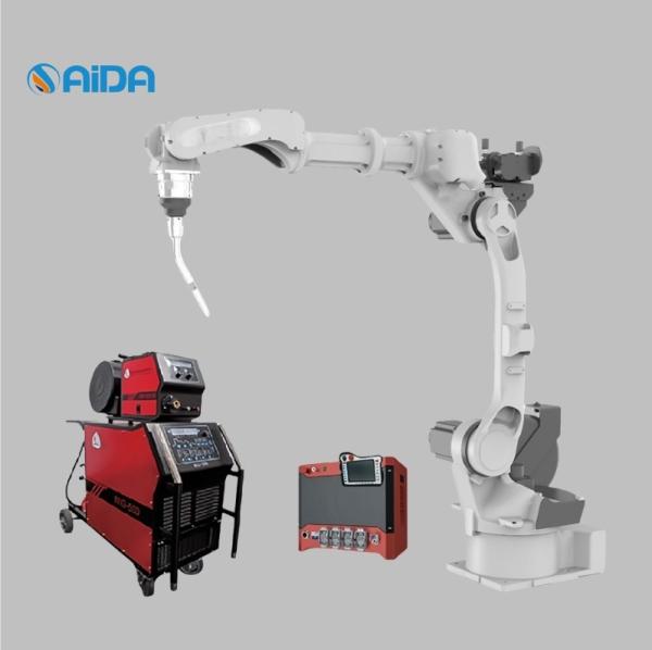 Quality New Arrival 6-Axis Drag Industrial Welder Robotic Welding Robot System work station for sale
