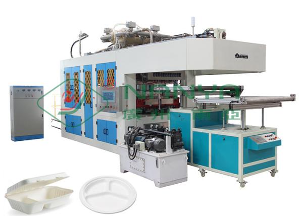 Quality Disposable Wood Pulp Food Container Tableware Making Machine for sale