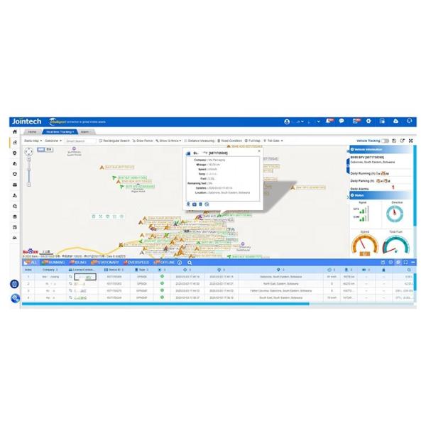 Quality Jointech Web Based Vehicle GPS Tracking Software Windows 2002 for sale