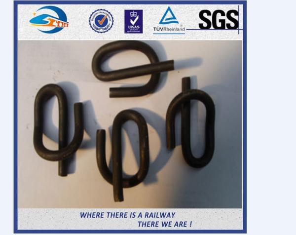 Quality 60Si2MnA 60Si2CrA 55Si2Mn Skl Elastic Rail Clips / Railroad Fittings for sale