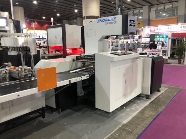 Quality 8100 KG Cardboard Box Folding Machine , 12 L / Min Automatic Box Maker for sale