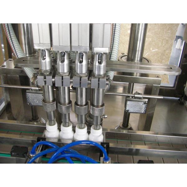 ODM Automaitc Cylinder Piston Sauce Filling Machine For Bottle Sealing