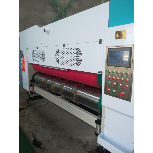 Corrugated Carton Box Making Flexo Printer Slotter Die Cutter Stacker Machine