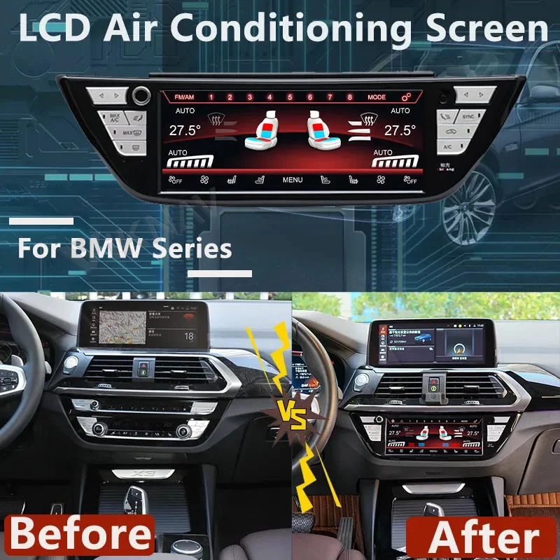 Car Air Conditioner Control Panel Screen X3M G01 G08 X4M G02 F98 BMW Climate Control Unit