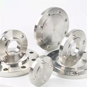 Buy cheap SS 3 1/2&quot; Blind Flange Pipe Fittings ASME B16.5 Forged ASTM A350 LF1 TG CL150LB THICKNESS 80S product
